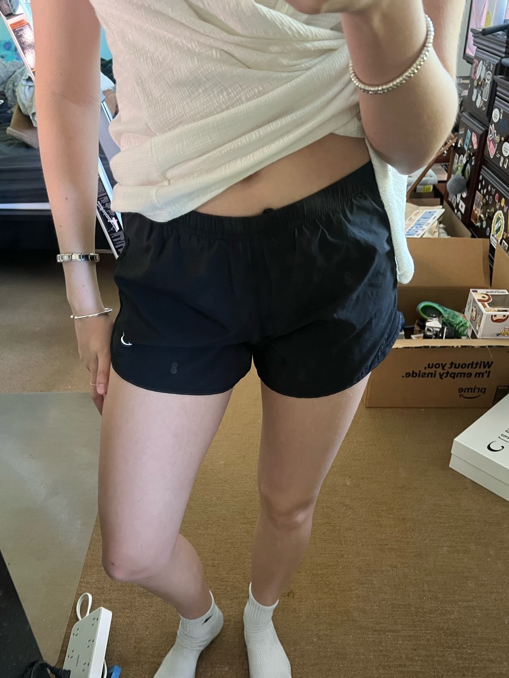 Nike black shorts